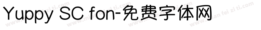 Yuppy SC fon字体转换